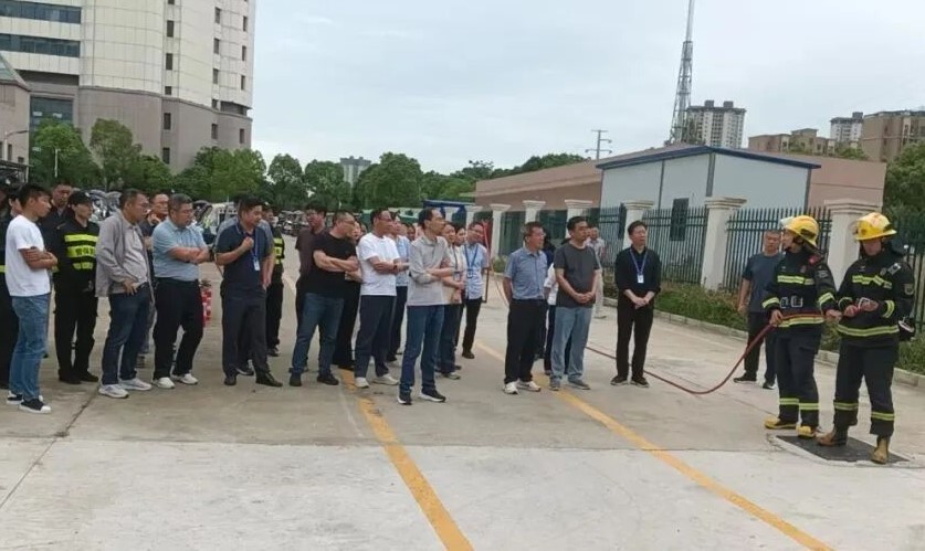 【医院动态】护航平安医院 枣阳市第一人民医院开展消防安全应急培训